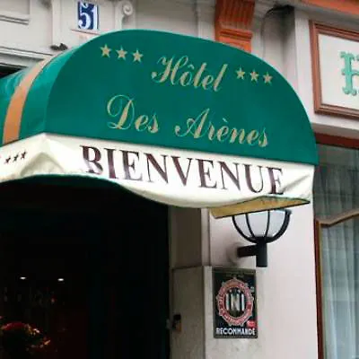 ***  Hotel Des Arenes Paris France